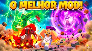 JOGUEI O NOVO MELHOR MOD DE POKEMON NO MINECRAFT