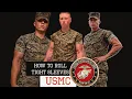 U S Marine Corps - How To Roll TIGHT Sleeves