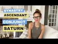 Synastry Ascendant Conjunct Saturn - Identity Shifts Maturity