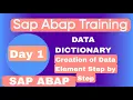 SAP ABAP - DATA DICTIONARY Day