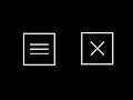 Transforming Hamburger Menu Icon Animated Hamburger Button 2