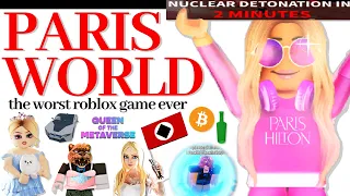 The Worst Roblox Game Ever - Paris World