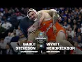 Gable Steveson vs Wyatt Hendrickson 2025 NCAA wrestling championship 285 pounds