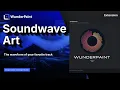 Soundwave Art The Waveform of Your Favorite Track as a Poster WunderPaint Extension