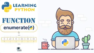 Function ENUMERATE in Python FOR Loops with Indexes - Python Tutorial for Beginners