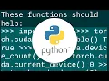 How do I check if PyTorch is using the GPU