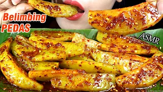 asmr belimbing pedas super spicy star fruits fresh fruit 