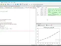 Numpy Part 14 Curve Fitting in Python Matrix Transpose Trace Stacking Matrix arrays using SPYDER