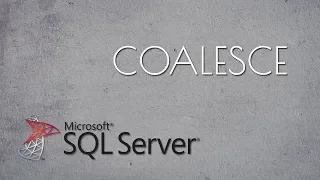 Coalesce In SQL Server COALESCE Transact-SQL