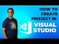 How to Create a Solution and Project in Visual Studio Visual Studio Tutorial