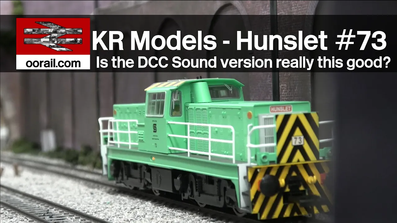 KR Models Hunslet Bo-Bo #73 - DCC Sound in Delivery Green Livery