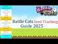 Battle Cats Seed Tracking In Depth Guide