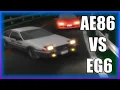 Lagu INITIAL D - AE86 VS EG6 [HIGH QUALITY]