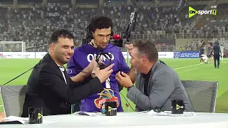 ستوديو الماتش عريس المباراة محمد عواد يتحدث بعد تألقه في ركلات الترجيح وفوز نادي الزمالك 