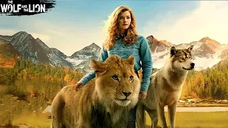 بنت تعيش وحيدة في الغابة فتقرر تربية اسد وذئب ومنين كبرو نقدوها من الخطر The Wolf And The Lion 