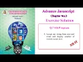 XII IT Chapter No 3 Exercise Q7 4th Program XII IT Advance JavaScript Exercise Q7 4th Program