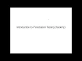 Hacking tutorial 1 Introduction to Penetration Testing