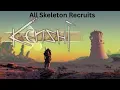 All Skeleton Recruits - Kenshi