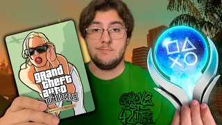 A PLATINA QUE QUASE QUEIMOU MEU PS5 - GTA SAN ANDREAS