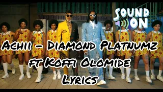 Achii Diamond Platnumz Ft Koffi Olomide Lyrics 