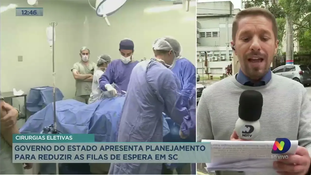 Governo do Estado apresenta planejamento para reduzir as filas de espera de cirurgia em SC
