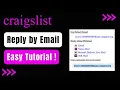 How to Reply by Email on Craigslist