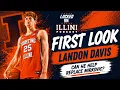 FIRST LOOK Illini Provide Landon Davis Footage Could He Help Replace David Mirkovic Minutes