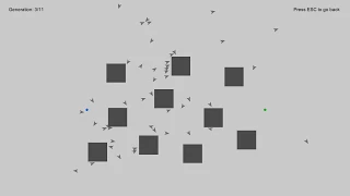 AI path-finding in Unity using genetic algorithm