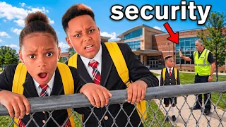 Siblings SKIP First Day of SCHOOL, They Live To Regret It!
