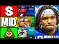 Ranking THE BEST QUARTERBACKS In Madden 24 Ultimate Team