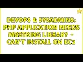 DevOps SysAdmins PHP Application needs mbstring library - can t install on EC2