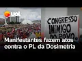 Manifestantes fazem atos contra PL da Dosimetria em São Paulo, Salvador, BH e outras cidades; vídeo