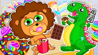 Pequeño Leon | Bebé en la cuna | Dibujos animados | Video Para Niños