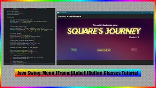 Step-by-Step Java Menu Tutorial JFrame JLabel JButton Explained