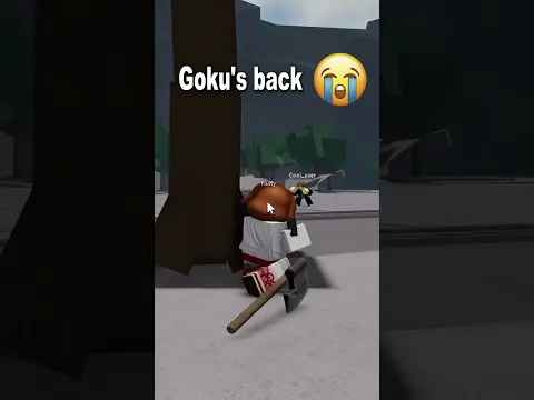 Goku need to chill😭 #thestrongestbattlegrounds
