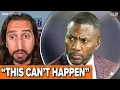 Nick Wright reacts to Ryan Clark being let go by ESPN while on air