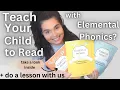 How to Teach Your Child to Read with Elemental Phonics by JDA Learning Resources REVIEW