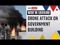 Download Lagu Russia's largest drone attack on Ukraine hits government building in Kyiv