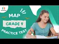 NWEA MAP 9th Grade Practice Questions in Math Reading Language Science