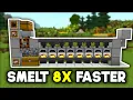 Easiest Super Smelter Minecraft Bedrock 26 1 2026