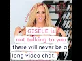Love Gisele A Warning