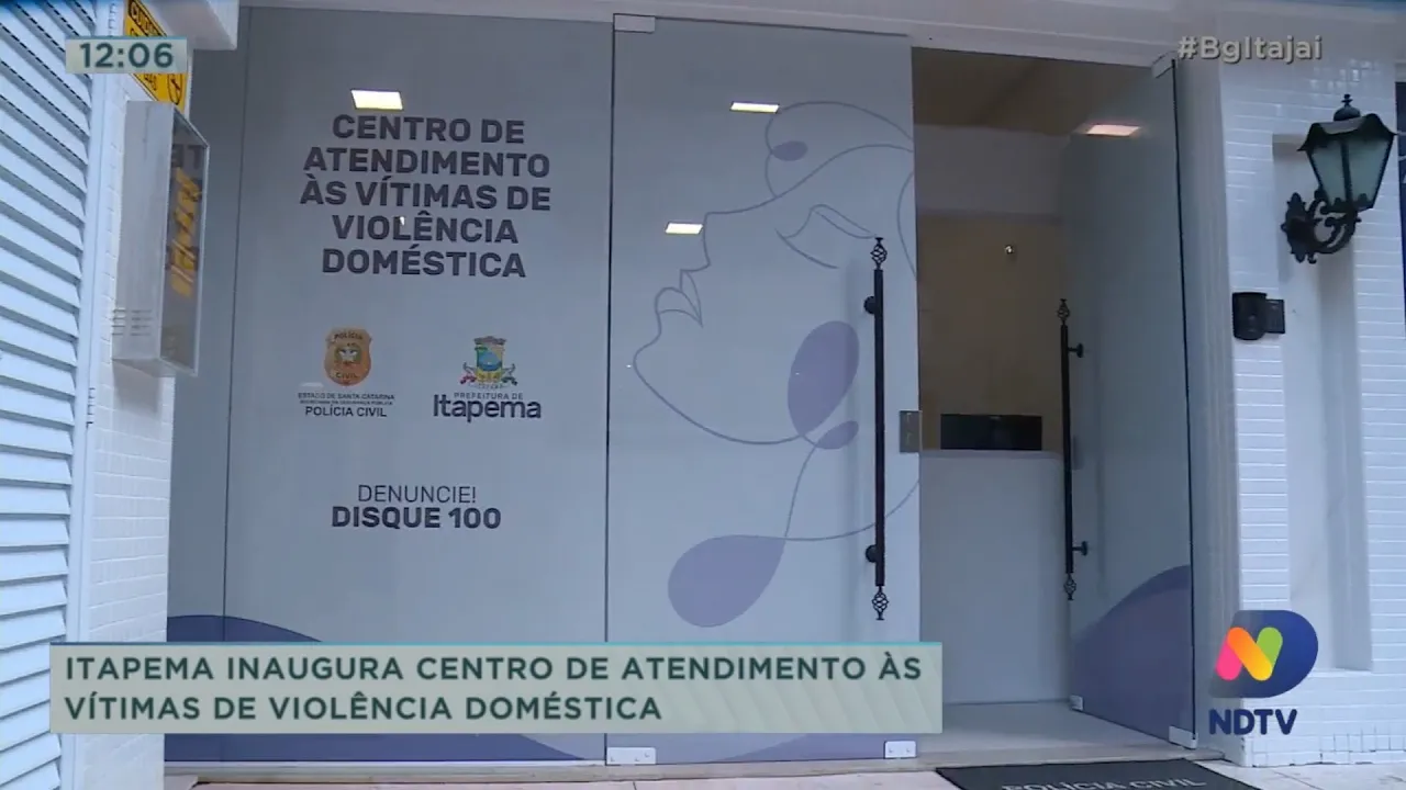 Itapema inaugura centro de atendimento às vítimas de violência doméstica