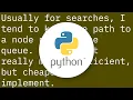 Uniform Cost Search in Python