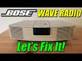 Repairing A BOSE Wave Radio Alarm Clock model AWR1-2W