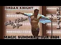 NKOTB Live 2024 BABY I BELIEVE IN YOU Jordan Knight Solo Magic Summer Tour Charlotte NC