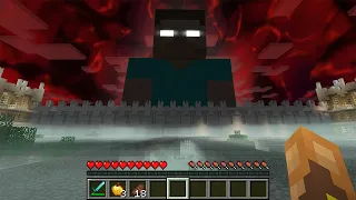J'ai installé le MOD HORREUR LE PLUS INCROYABLE de Minecraft..