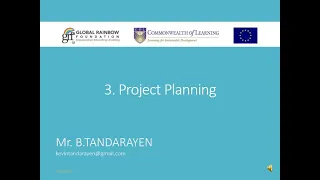 Topic 3 Chapter 3 - Project Planning
