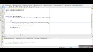 RMI Login Program In Java Code Available