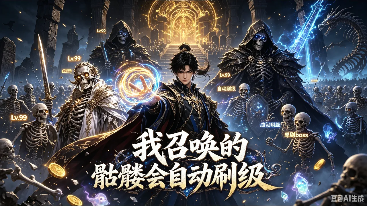 我召唤的骷髅会自动刷级