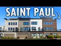 Inside Pulte s Highland Bridge Rowhomes St Paul Frankton Fairwood Jaden Tour